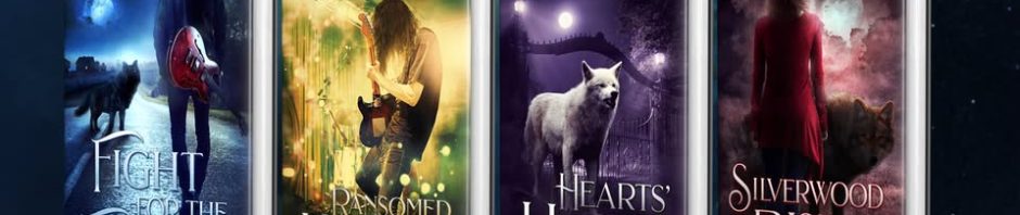 The Ransomed Hearts series by Jeanette Greaves. Left to right, Fight for the Future, Ransomed Hearts, Hearts' Home, Silverwood Rising